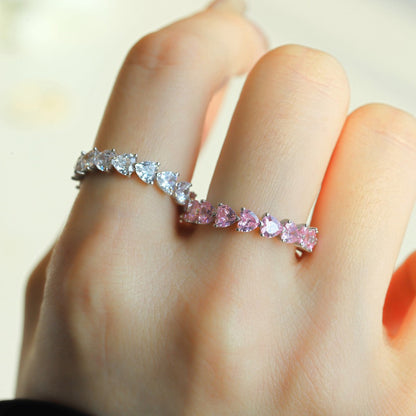 LOVELY gyűrű (rózsaszín)